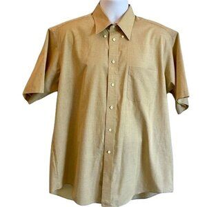 Savile Row Short Sleeve Button Down Shirt Size 17